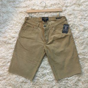 NWT LUCKY BRAND BUTTON FLY CORDUROY SHORTS